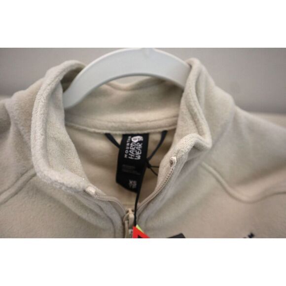 Mountain Hardware Women's Sz XS Beige Polartec Microfleece Full Zip Jacket - Picture 3 of 10
